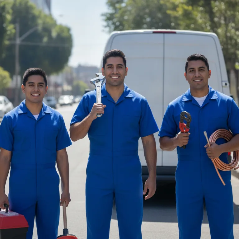 Canalizador equipe em Guara